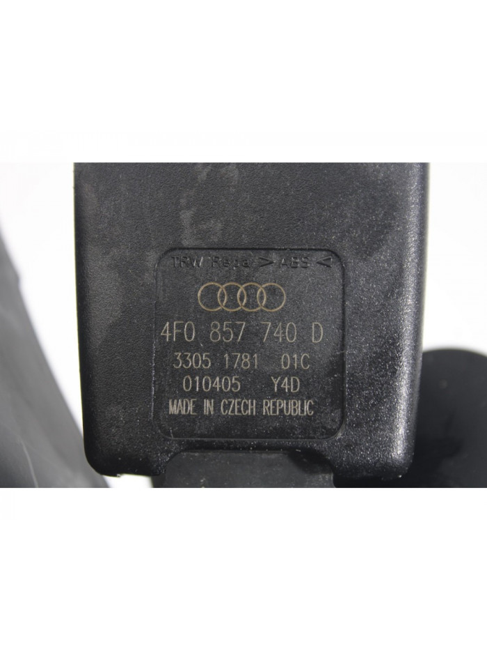 Recambio de anclaje cinturon trasero derecho para audi a6 c6 (4f2) 3.0 tdi quattro referencia OEM IAM 4F0857740D