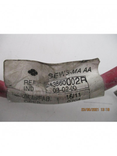 Recambio de borne positivo bateria para renault scenic iii 1.5 dci diesel fap referencia OEM IAM 243860002