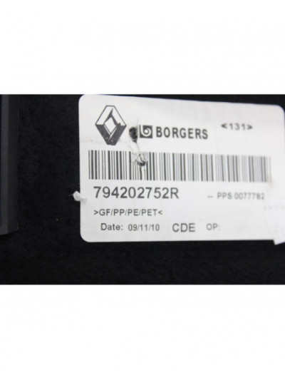 Recambio de bandeja trasera para renault scenic iii dynamique referencia OEM IAM 794202752R
