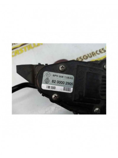 Recambio de potenciometro pedal para renault laguna ii (bg0) referencia OEM IAM 8200002905