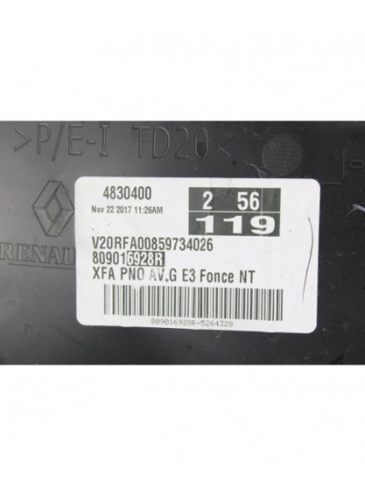 Recambio de guarnecido puerta delantera izquierda para renault scenic iv bose-edition referencia OEM IAM 809016928R