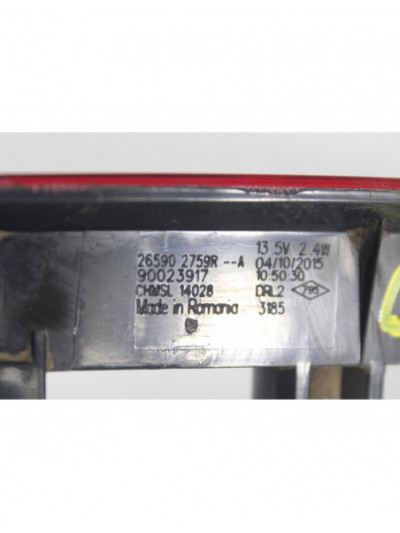 Luz central de freno RENAULT CLIO IV Business 2015