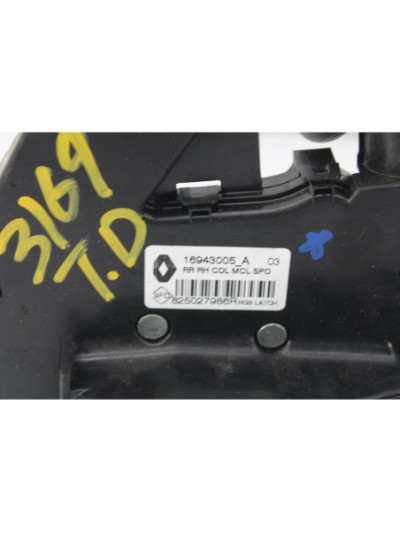 Recambio de cerradura puerta trasera derecha para renault scenic iv bose-edition referencia OEM IAM 825027986R