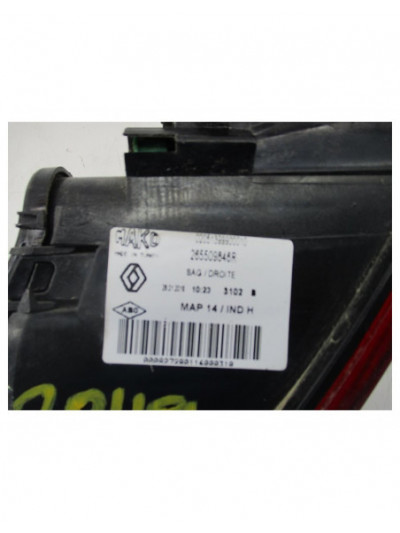 Recambio de piloto trasero derecho para renault clio iv business referencia OEM IAM 265509846R