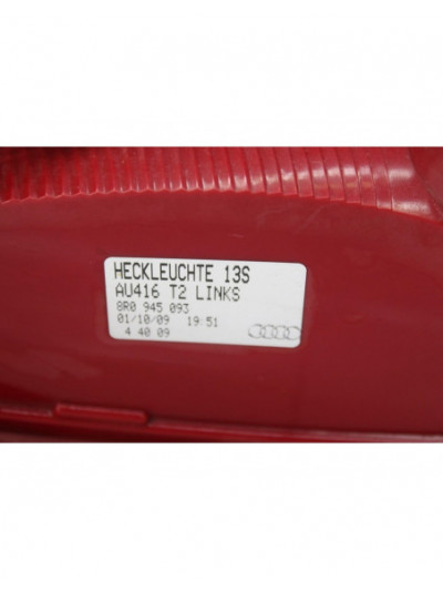 Recambio de piloto trasero izquierdo para audi q5 (8r) 3.0 tdi referencia OEM IAM 8R0945093