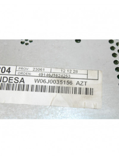 Recambio de sistema audio / radio cd para seat ibiza iv (6j5, 6p1) 1.2 referencia OEM IAM 6J0035156