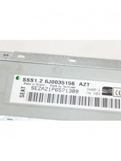 Recambio de sistema audio / radio cd para seat ibiza iv (6j5, 6p1) 1.2 referencia OEM IAM 6J0035156