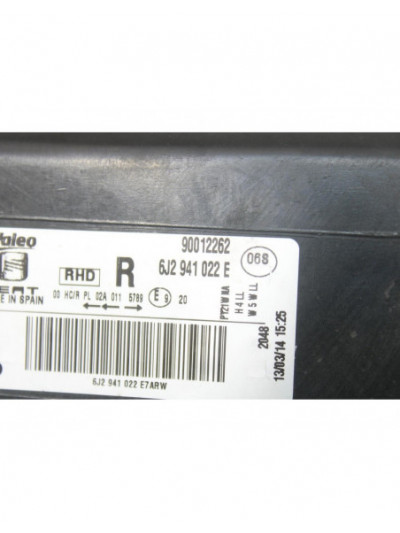 Faro derecho SEAT IBIZA IV 1.2 2014