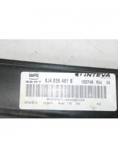 Recambio de elevalunas trasero izquierdo para seat ibiza iv (6j5, 6p1) 1.2 referencia OEM IAM 6J4839461B