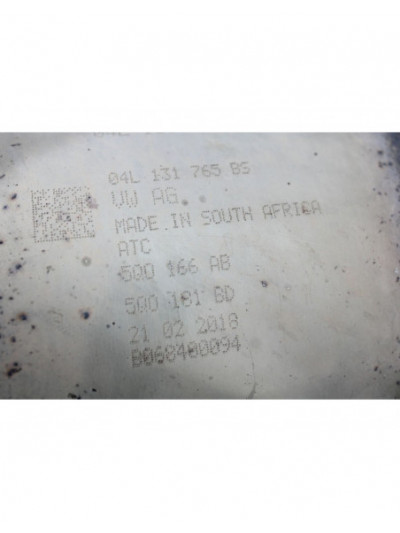 Recambio de filtro de particulas para seat leon (5f1) 1.6 tdi referencia OEM IAM 5Q0131705BD