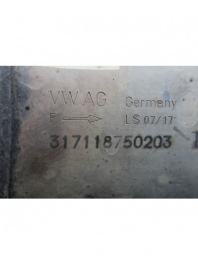 Recambio de filtro de particulas para seat leon (5f1) 1.6 tdi referencia OEM IAM 5Q0131705BD