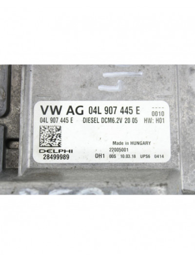 Recambio de centralita motor uce para seat leon (5f1) 1.6 tdi referencia OEM IAM 04L907445E