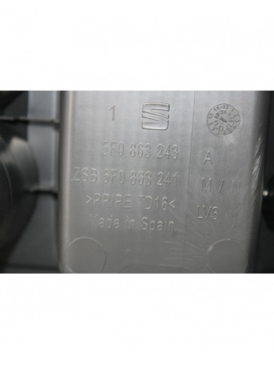 Recambio de apoyabrazos central para seat leon (5f1) 1.6 tdi referencia OEM IAM WAT51MVS9