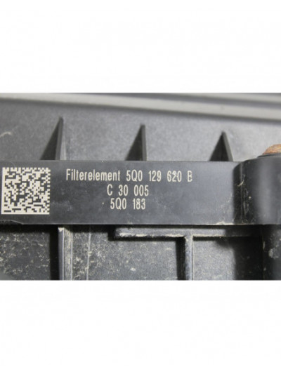 Recambio de carcasa filtro aire admisión para seat leon (5f1) 1.6 tdi referencia OEM IAM 5Q0129618B