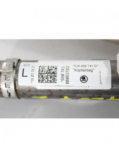 Recambio de airbag cortina delantero izquierdo para seat toledo (kg3) xcellence referencia OEM IAM 5JA880741D