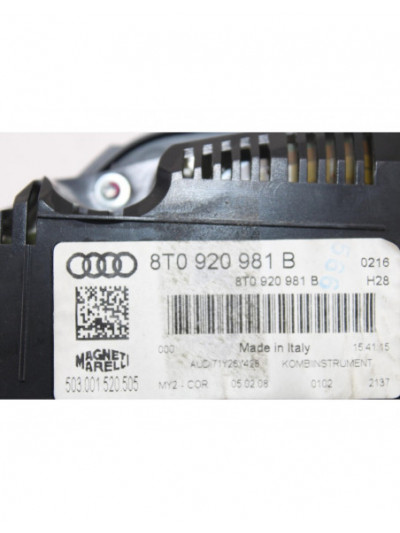 Cuadro instrumentos AUDI A5 COUPE 2.7 TDI 2008