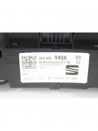 Recambio de cuadro instrumentos para seat ibiza st (6p8) 1.0 tsi referencia OEM IAM 6F0920940A