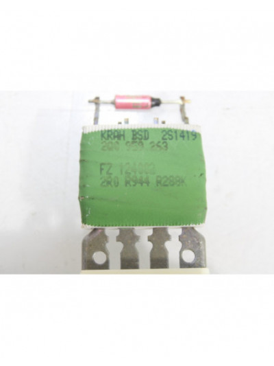 Recambio de resistencia calefaccion para seat ibiza st (6p8) 1.0 tsi referencia OEM IAM 2Q0959263