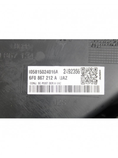 Recambio de guarnecido puerta trasera derecha para seat ibiza st (6p8) 1.0 tsi referencia OEM IAM 6F0867212A