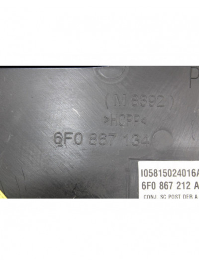 Recambio de guarnecido puerta trasera derecha para seat ibiza st (6p8) 1.0 tsi referencia OEM IAM 6F0867212A