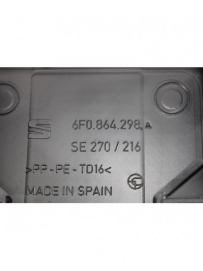 Recambio de consola central para seat ibiza st (6p8) 1.0 tsi referencia OEM IAM 6F0864298A