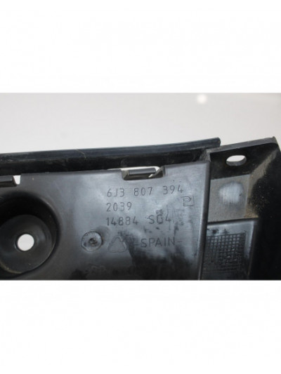 Recambio de soporte derecho paragolpe trasero para seat ibiza sc (6j1) fr tech referencia OEM IAM 6J3807394