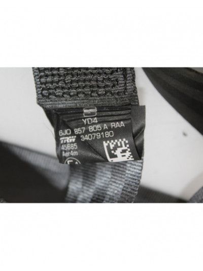 Recambio de cinturon seguridad trasero derecho para seat ibiza sc (6j1) fr tech referencia OEM IAM 6J0857805A