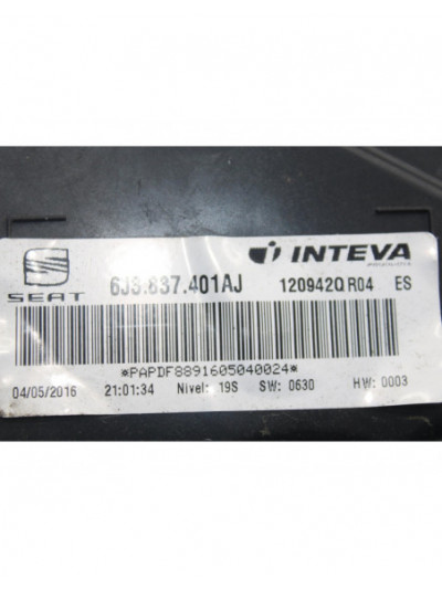Recambio de elevalunas delantero izquierdo para seat ibiza (6p1) fr referencia OEM IAM 6J3837401AJ