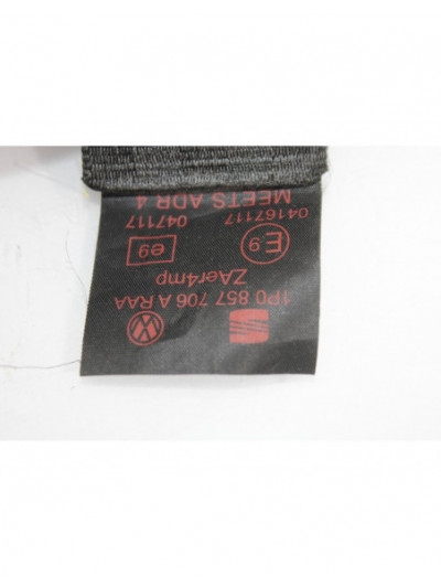 Recambio de cinturon seguridad delantero derecho para seat leon (1p1) stylance / style referencia OEM IAM 1P0857706A