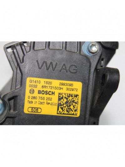 Recambio de potenciometro pedal para seat toledo (kg3) style referencia OEM IAM 6R1721503H