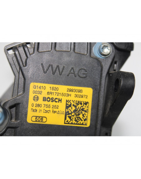 Recambio de potenciometro pedal para seat toledo (kg3) style referencia OEM IAM 6R1721503H