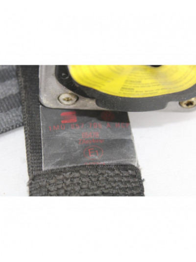 Recambio de cinturon seguridad delantero derecho para seat leon (1m1) sport referencia OEM IAM 1M0857706A