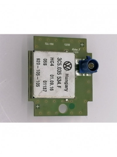 Recambio de amplificador antena para seat leon sc (5f5) 1.6 tdi referencia OEM IAM 3C5035534F