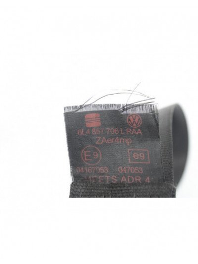 Recambio de cinturon seguridad delantero derecho para seat cordoba berlina (6l2) reference referencia OEM IAM 6L4857706L