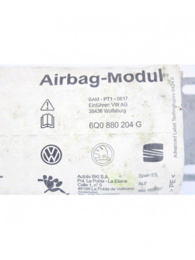 Recambio de airbag delantero derecho para seat cordoba berlina (6l2) reference referencia OEM IAM 6Q0880204G