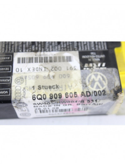 Recambio de centralita airbag para seat cordoba berlina (6l2) reference referencia OEM IAM 6Q0909605AD