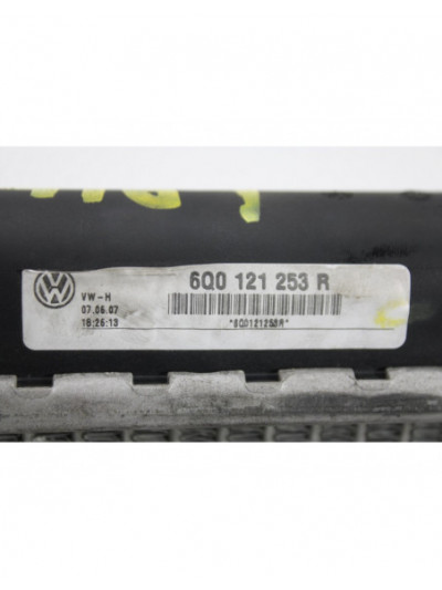 Radiador de agua SEAT CORDOBA BERLINA Reference Diesel 101CV 74KW 2007