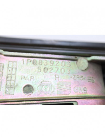 Maneta exterior trasera derecha SEAT LEON Reference Ecomotive 2009