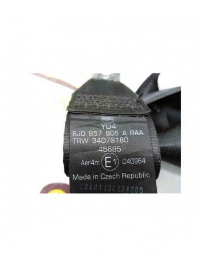 Recambio de cinturon seguridad trasero derecho para seat ibiza st (6j8) 1.6 tdi referencia OEM IAM 34033946C