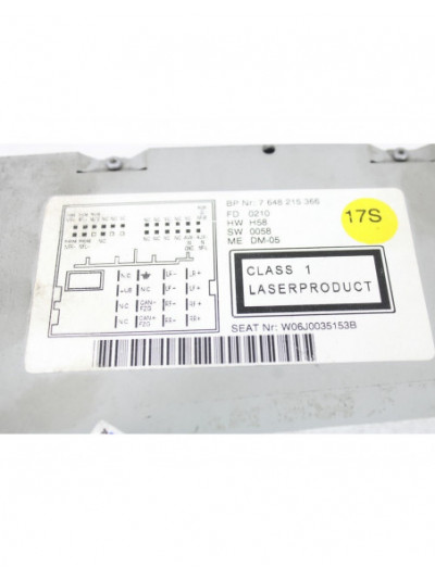 Recambio de sistema audio / radio cd para seat ibiza st (6j8) 1.6 tdi referencia OEM IAM 6J0035153B