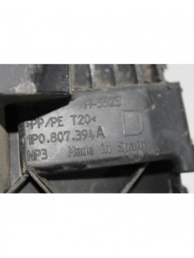 Recambio de soporte derecho paragolpe trasero para seat leon (1p1) reference ecomotive referencia OEM IAM 1P0807394A