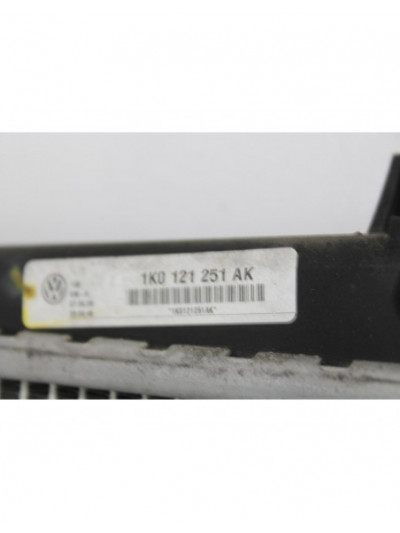 Radiador de agua SEAT LEON Reference Ecomotive Diesel 105CV 77KW 2009