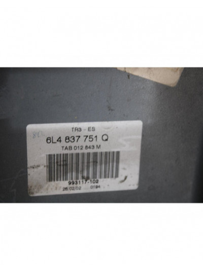 Recambio de elevalunas delantero izquierdo para seat cordoba berlina (6l2) fresh referencia OEM IAM 6L4837751Q