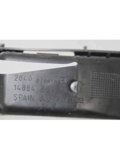 Recambio de soporte paragolpes trasero para seat ibiza (6j5) copa referencia OEM IAM 6J3807863