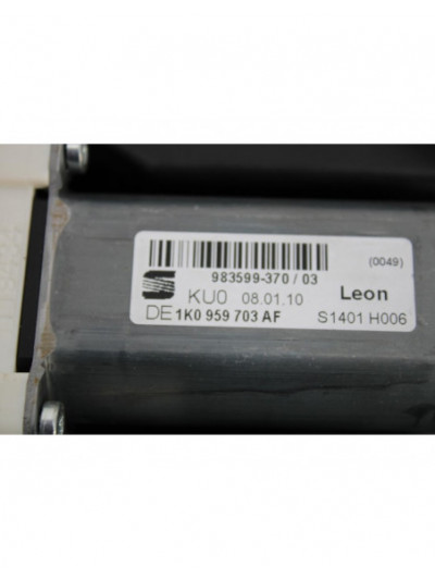 Elevalunas trasero izquierdo SEAT LEON Reference 2009