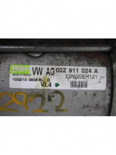 Motor arranque SEAT LEON Reference Diesel 105CV 77KW 2009