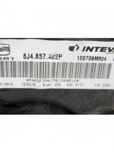 Recambio de elevalunas delantero derecho para seat ibiza (6j5) stylance / style referencia OEM IAM 6J4837402P