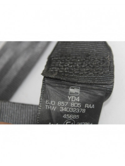 Recambio de cinturon seguridad trasero izquierdo para seat ibiza (6j5) copa referencia OEM IAM 6J0857805R