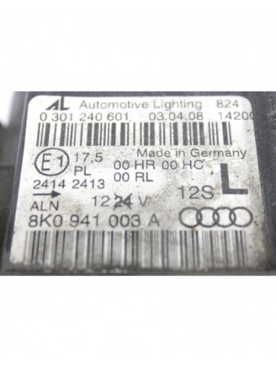 Faro izquierdo AUDI A4 BER. Básico 2008