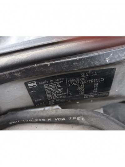 seat ibiza (6k1) del año 2000